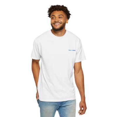 God is Good Scripture T-shirt Blue