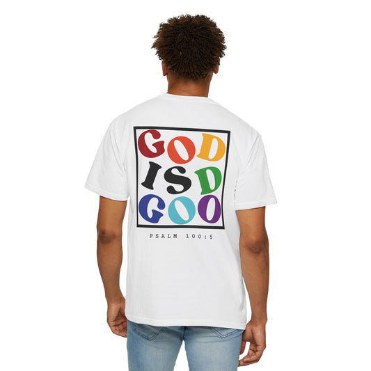 "God is Good" Scripture T-shirt Multi