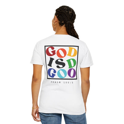 "God is Good" Scripture T-shirt Multi