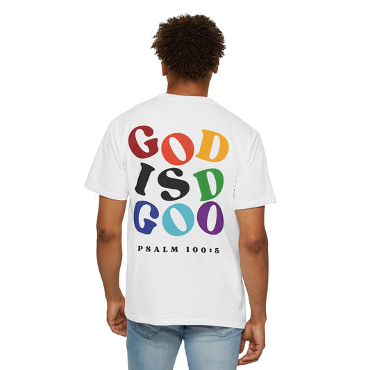 "God is Good" Scripture T-shirt Multi